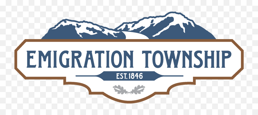 Emigration - Townshiplogo Emigration Canyon Community Council Emoji,Mountain Range Logo