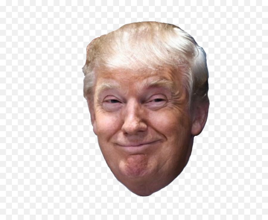Donald Trump Toupee - Donald Trump Sly Face Emoji,Trump Face Png