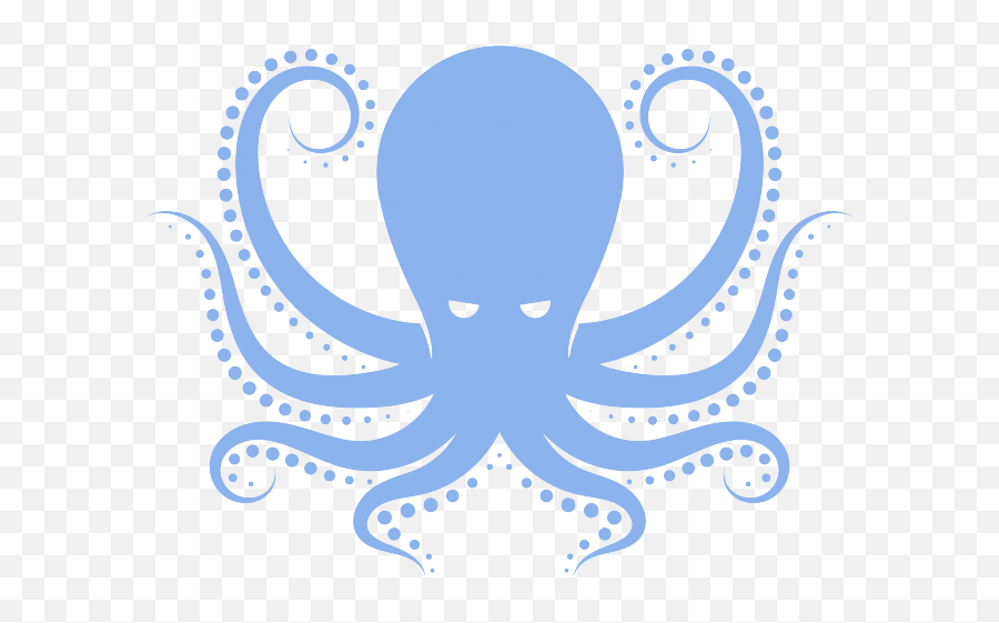 Transparent Background Octopus Clip Art - Octopus Clipart No Background Emoji,Octopus Clipart