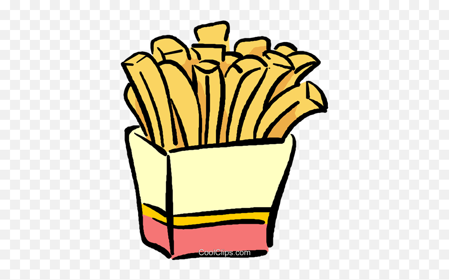 French Fries - French Fries Clip Art Emoji,Fries Clipart
