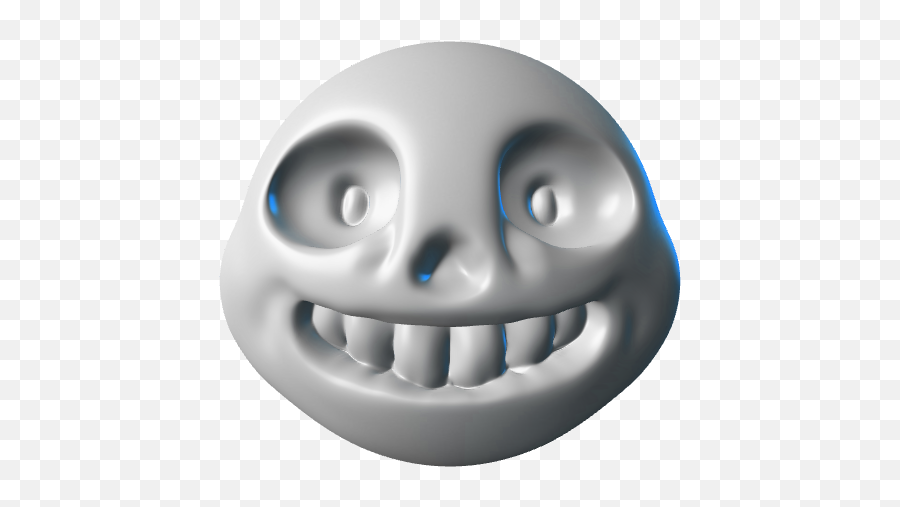 P3d - Supernatural Creature Emoji,Sans Face Png
