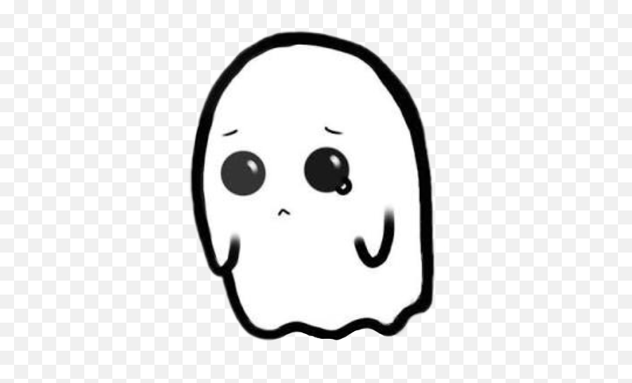 Cute Sad Ghost Png Transparent Cartoon - Jingfm Sad Cute Ghost Cartoon Emoji,Cute Ghost Clipart