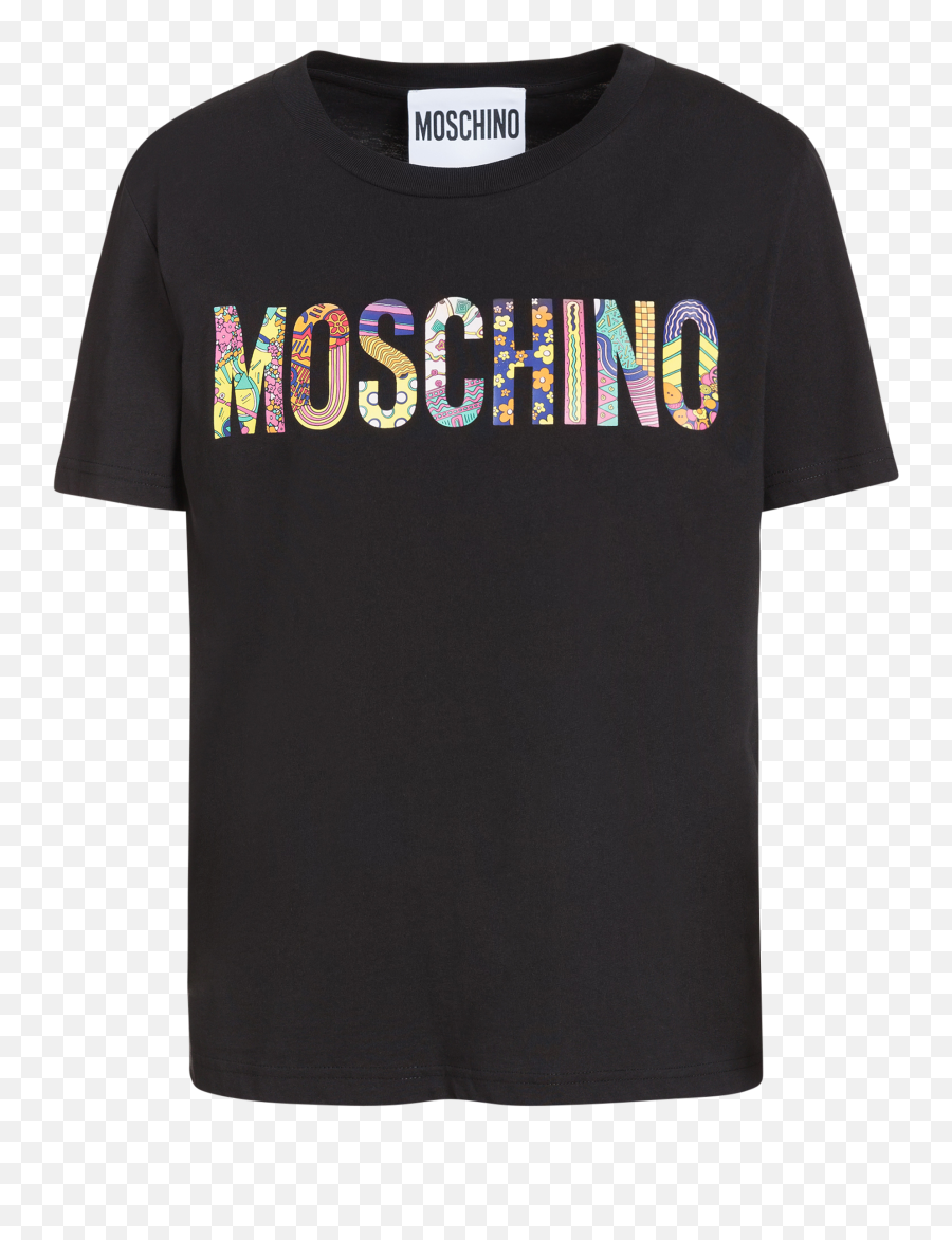 Jersey T - Short Sleeve Emoji,Moschino Logo
