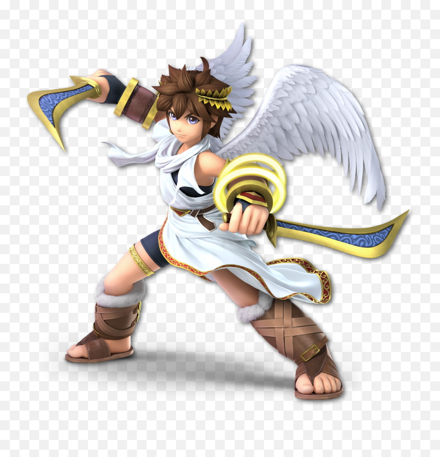 Kid Icarus Uprising - Pit Super Smash Bros Ultimate Emoji,Kid Icarus Logo