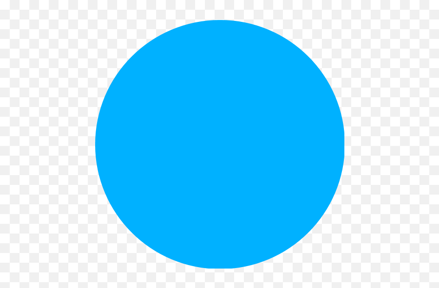 Large Blue Circle Id 8172 Emojicouk - Blue Circle,Yellow Circle Png