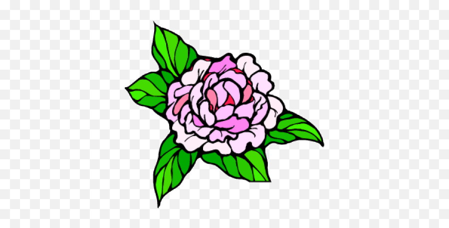 Peony Clipart Indiana - Coloring Page Indiana State Flower Emoji,Indiana Clipart