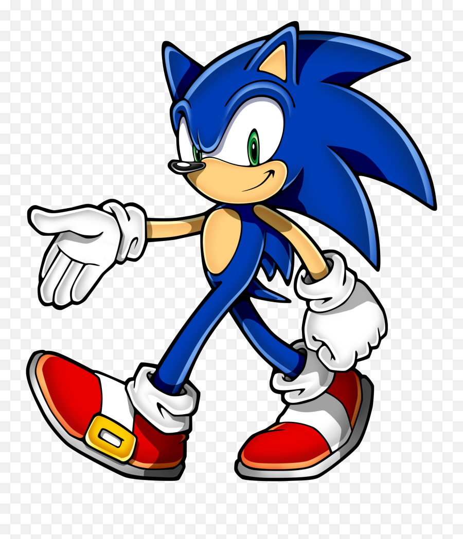 Best Sonic Clip Art - Sonic The Hedgehog Emoji,Sonic Clipart