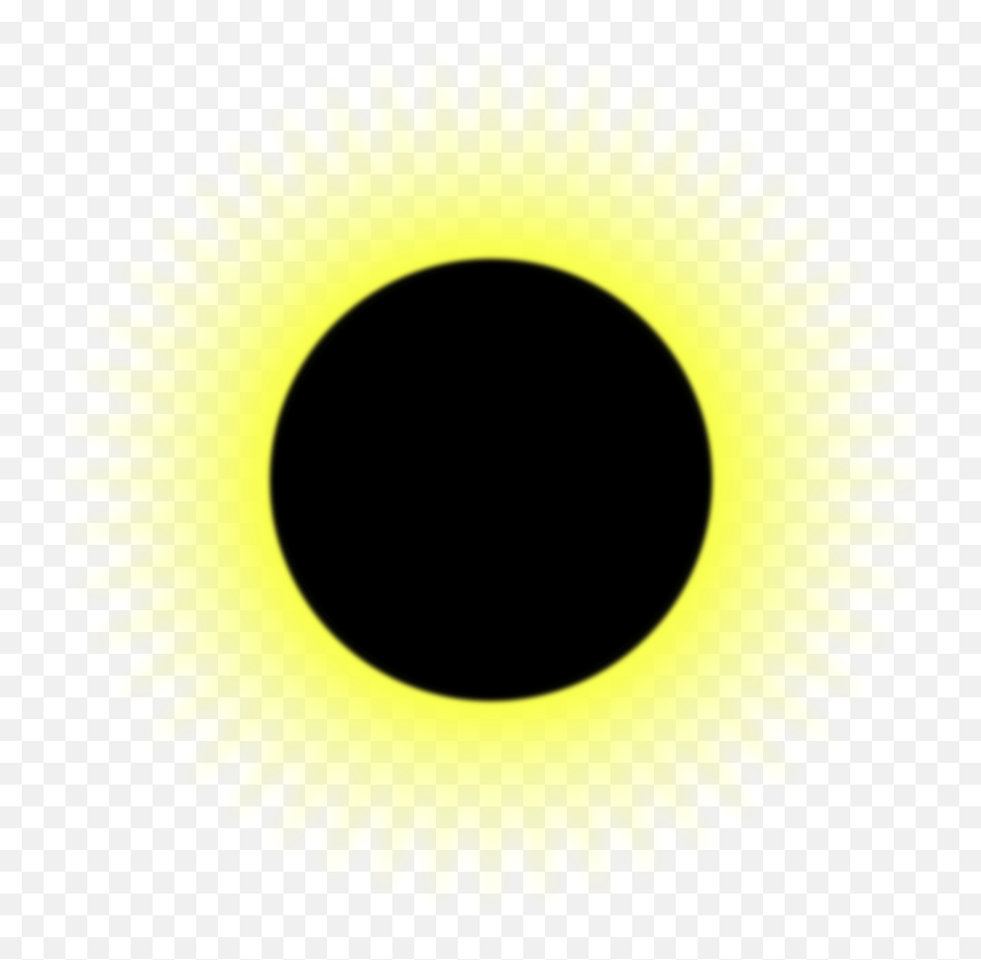 Solar Eclipse 2 - Solar Eclipse Clipart Transparent Emoji,Eclipse Png