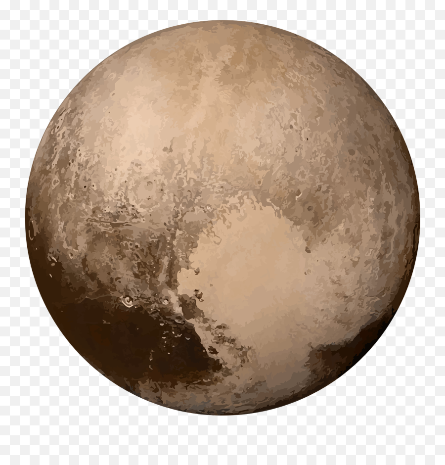 Pluto Planet Dwarf A - Dwarf Planet Pluto Png Emoji,Planet Png