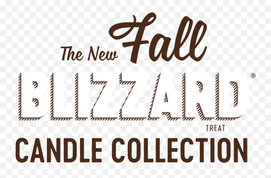 Dq Fall Blizzard Treat Candle Collection - Dot Emoji,Blizzard Logo