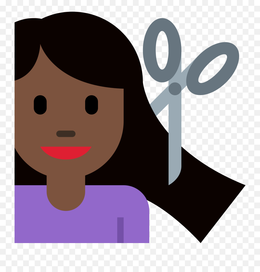 Download Open - Haircut Emoji,Haircut Clipart