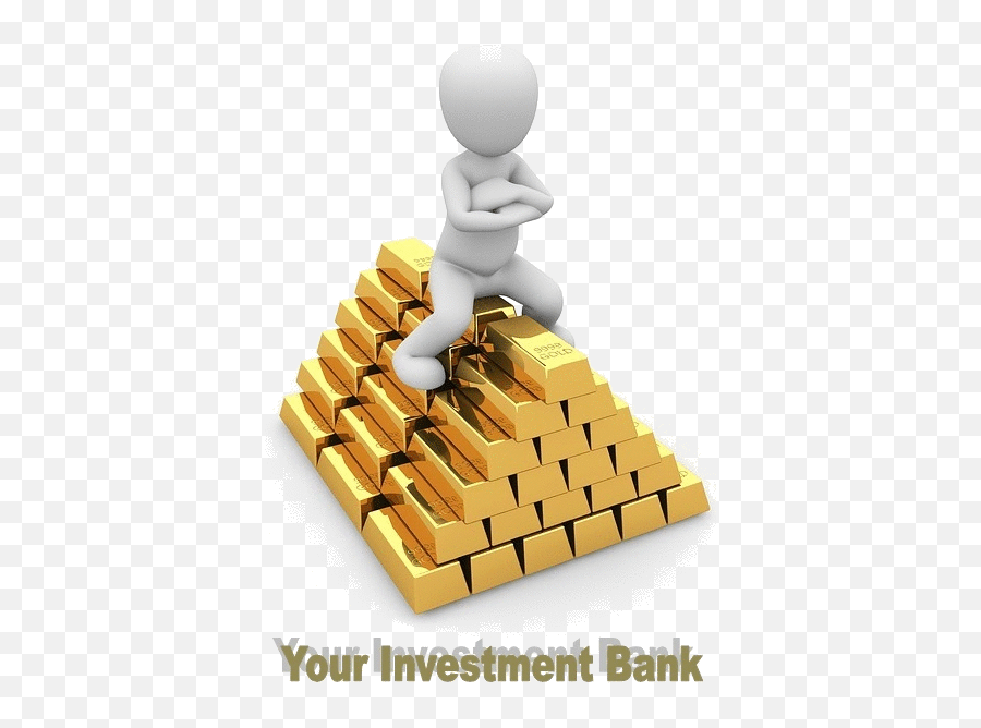 Banker Clipart Investment Banker - Sitting On Gold Bars Emoji,Banker Clipart