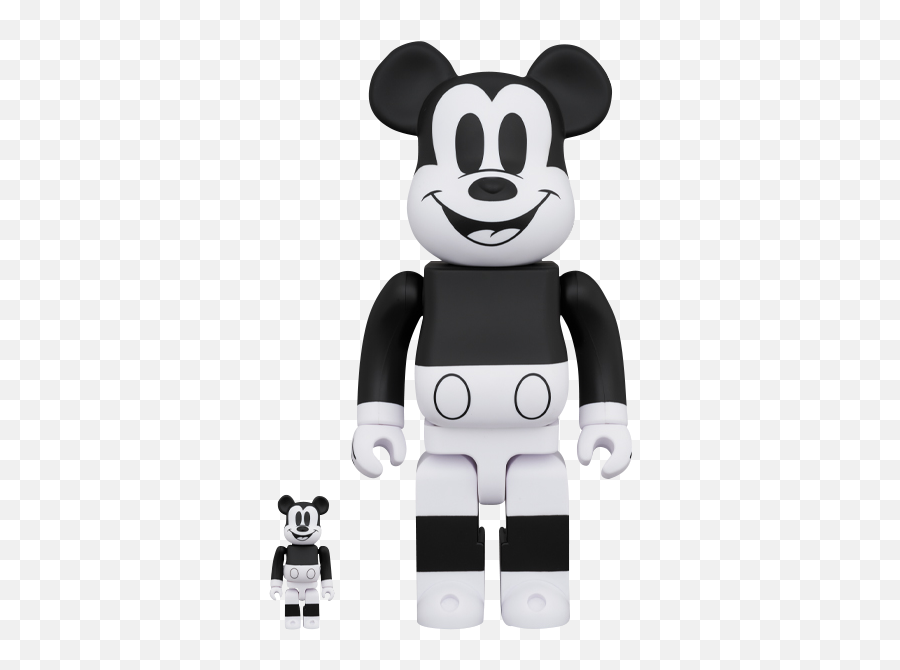 Mickey Mouse Black White - Rbrick Mickey Mouse 2020 Ver Emoji,Mickey Mouse Black And White Clipart