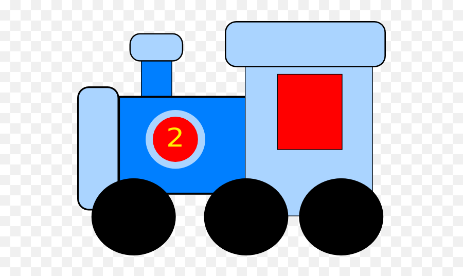 Train Clip Art Vector Train Graphics Image 8 - Clipartingcom Blue Train Red Train Png Emoji,Wagons Clipart