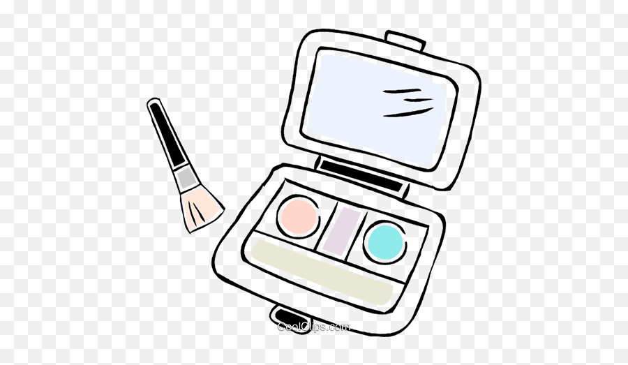 Makeup Kit Royalty Free Vector Clip Art - Makeup Kit Clipart Emoji,Makeup Clipart