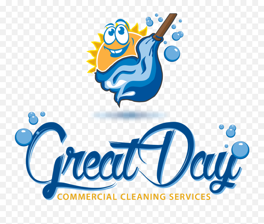 Great Day Cleaning Service - Cleaning Logo On Behance Emoji,Cleaning Logo