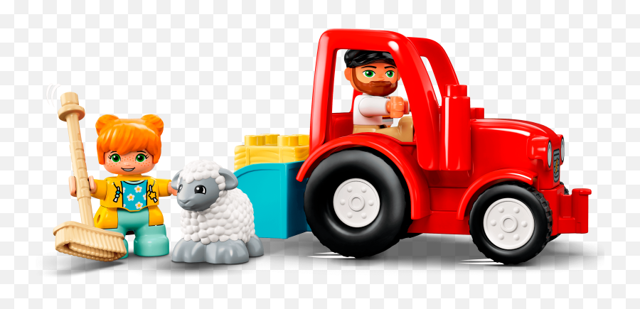 Farm Tractor U0026 Animal Care Emoji,Farmer On Tractor Clipart