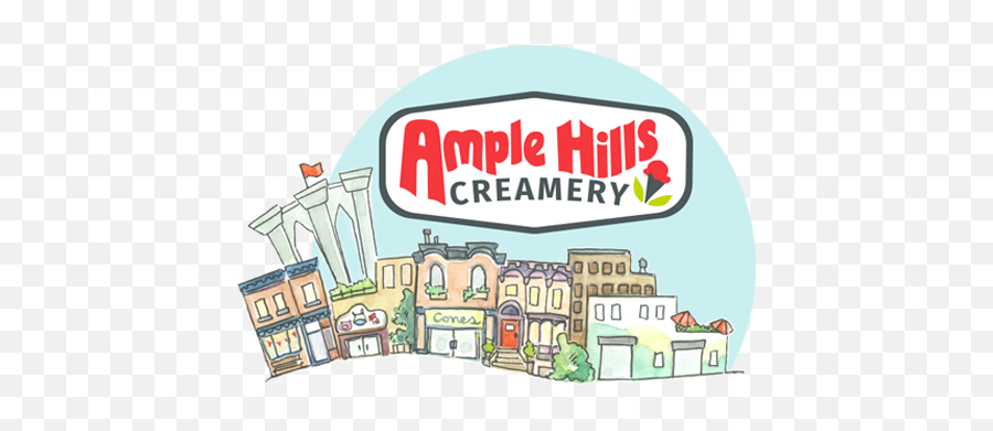 Exterior Pictures Of Closed Ample Hills Creamery In Walt - Ample Hills Creamery Logo Emoji,Disney World Logo