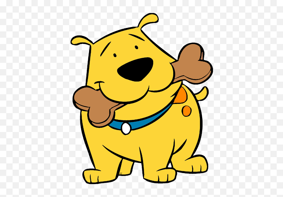 Dog With Bone Clipart - Cleo T Bone Clifford The Big Red Dog Emoji,Dog Bone Clipart