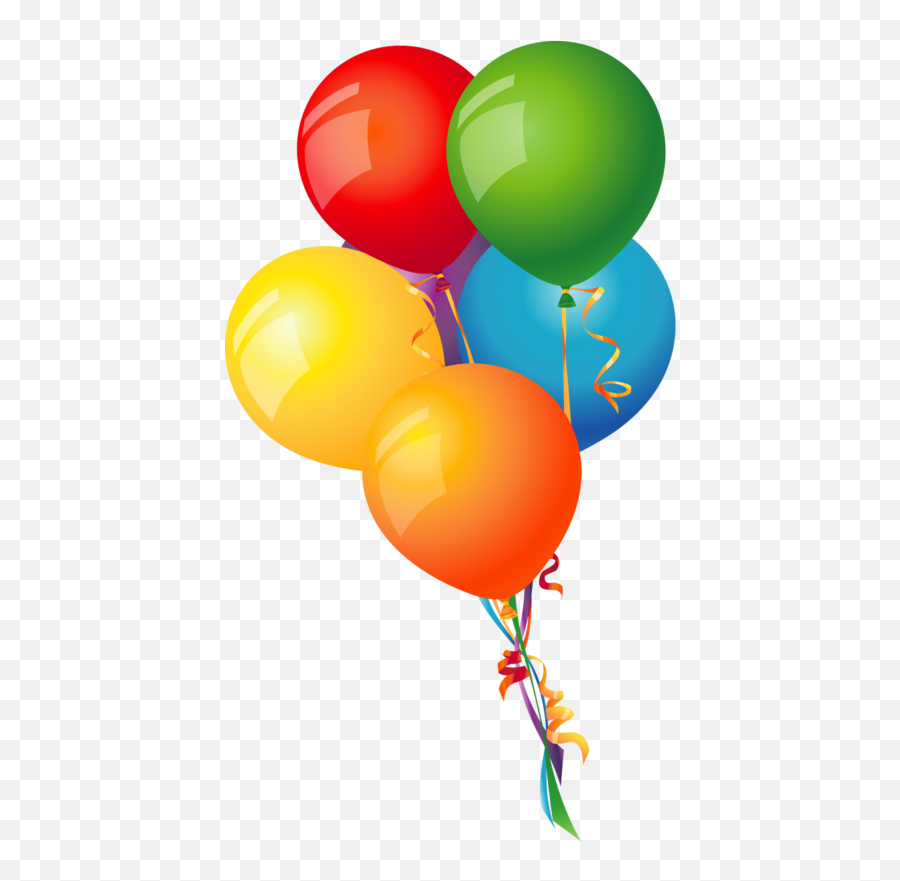Download A Cliparts Ballons Seul - Birthday Balloon Clip Art Emoji,Birthday Balloons Clipart