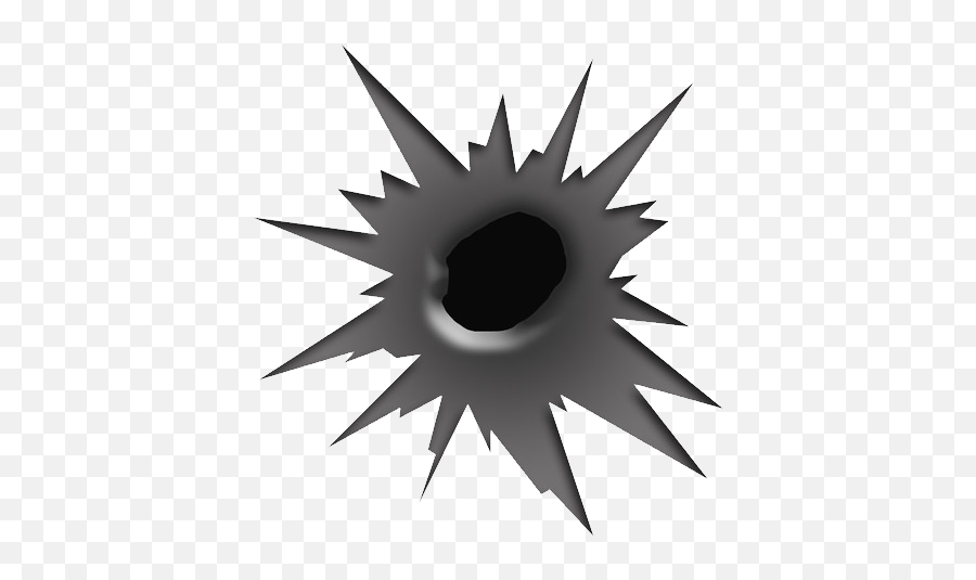 Download Hd Bullet Shot Hole Png Image - Portable Network Dot Emoji,Bullet Hole Png