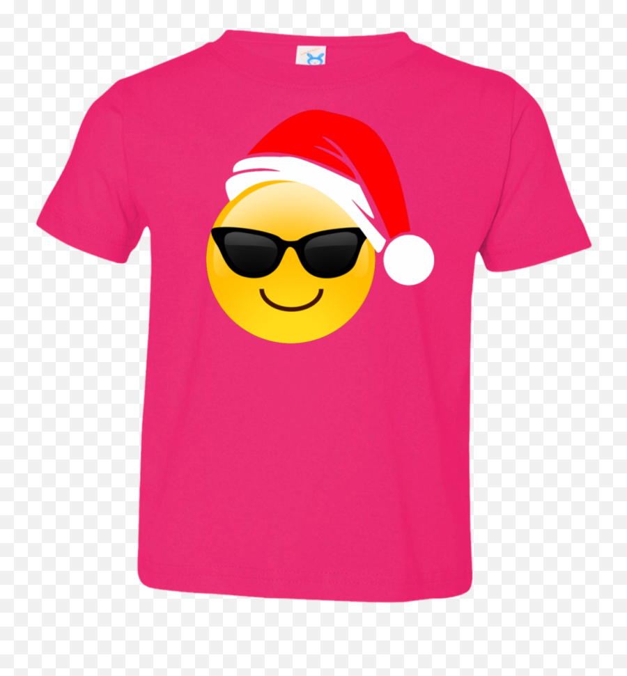 Emoji Christmas Shirt Cool Sunglasses Santa Hat Family,Family Emoji Transparent