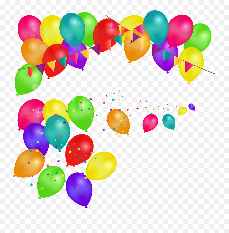 Download Hd Birthday Balloon Png Images - Portable Network Emoji,Birthday Balloon Png