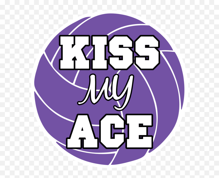 Kiss My Ace Volleyball Magnet Emoji,Car Logo And Their Names