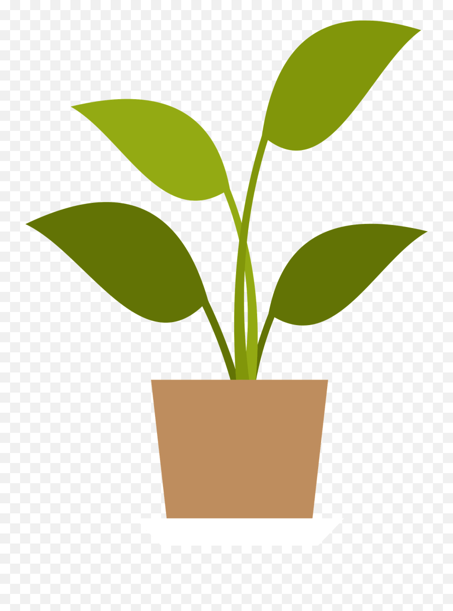 Potted Plant Clipart - Potted Plant Clipart Emoji,Plant Clipart