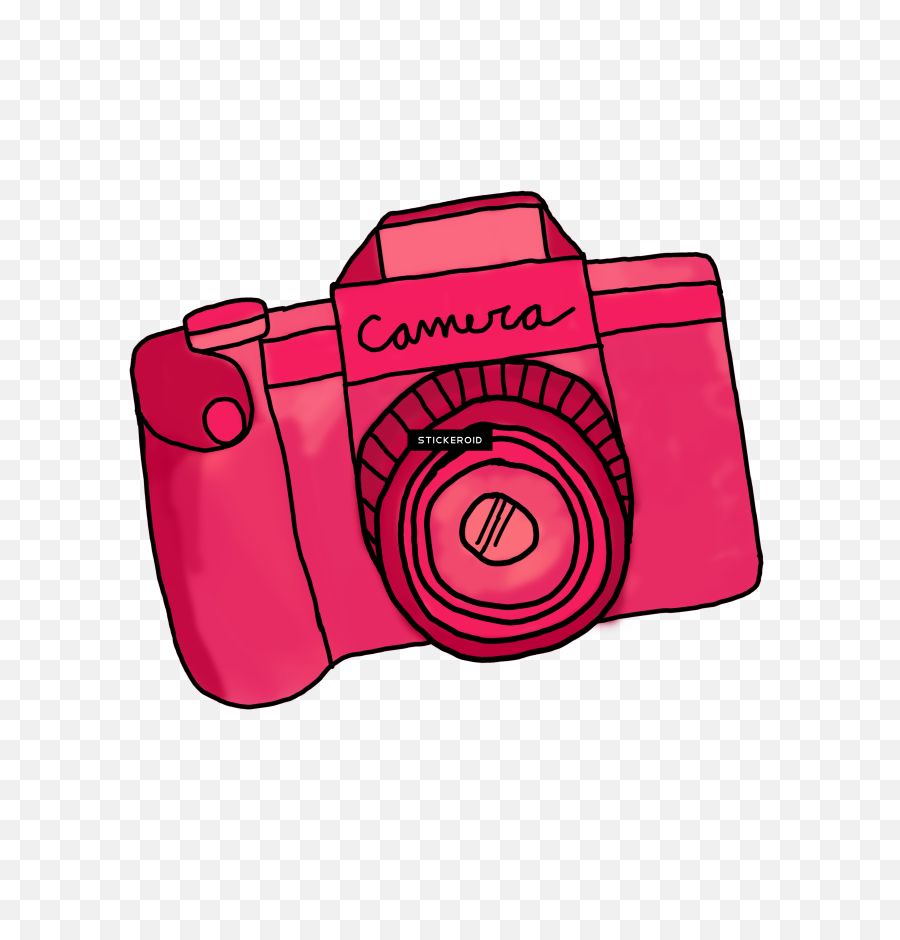 Canon Camera Cartoon - Transparent Camera Cute Png Clipart Take A Snapshot Emoji,Cute Transparent