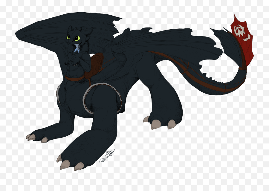 Toothless Png No Background - Toothless Transparent Emoji,Toothless Png