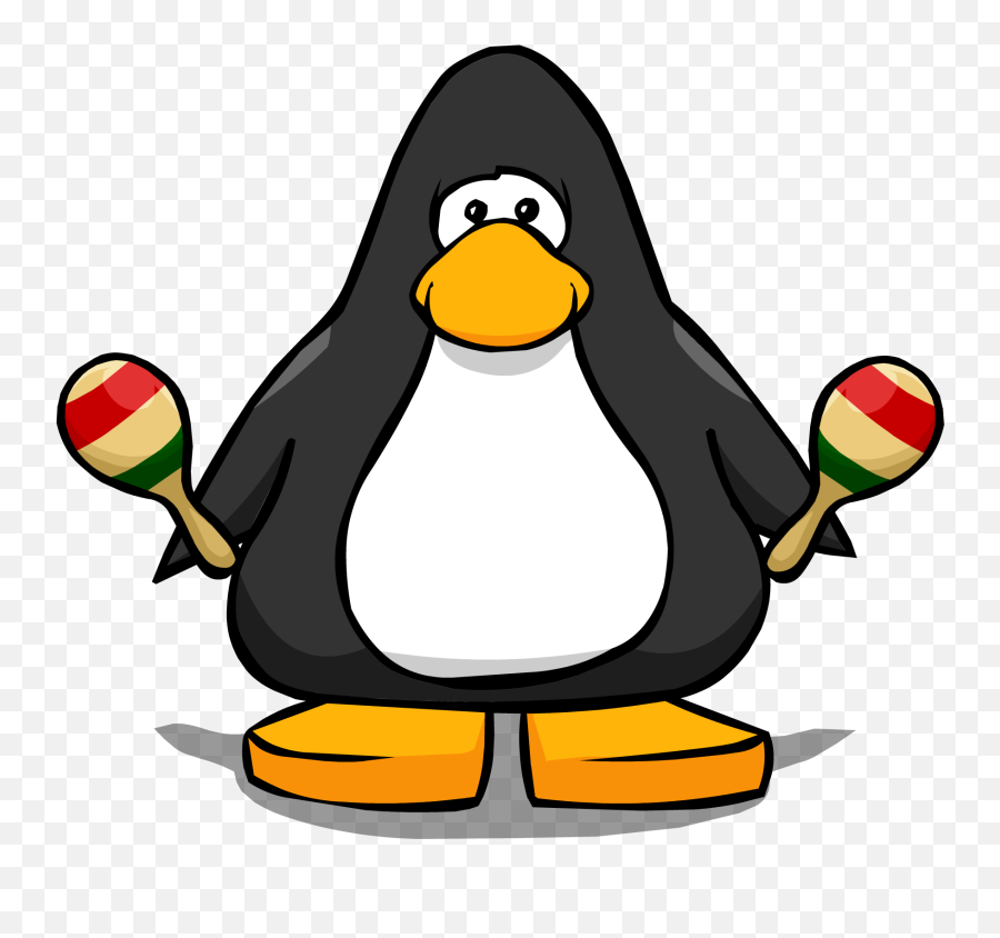 Pair Or Maracas 1 - Club Penguin Beanie Emoji,Maracas Clipart