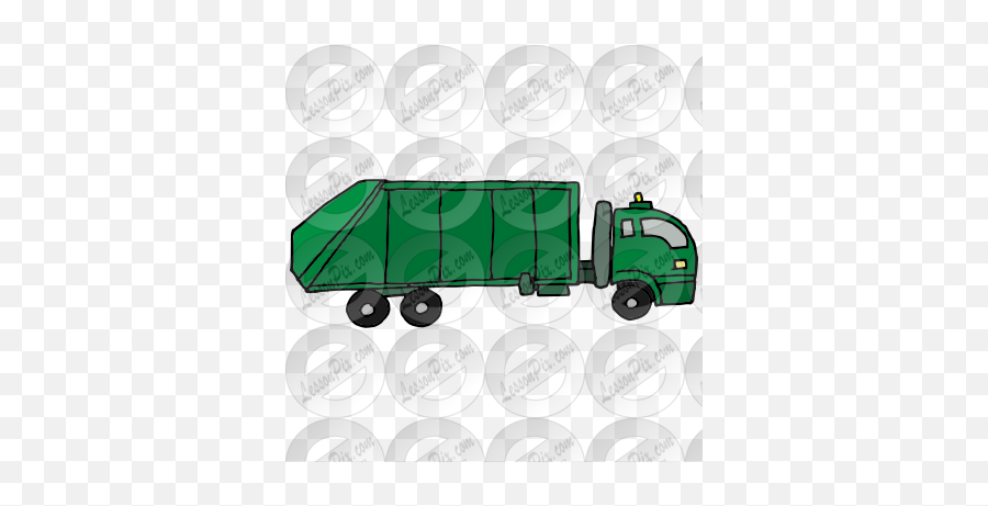 Garbage Truck Picture For Classroom Therapy Use - Great Commercial Vehicle Emoji,Garbage Clipart