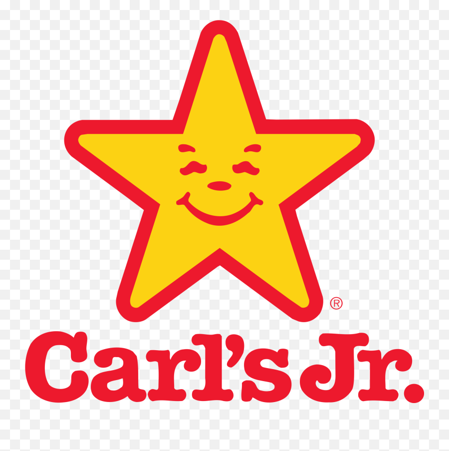 Carls Jr - Logo Jr Emoji,Restaurant Logo With A Star