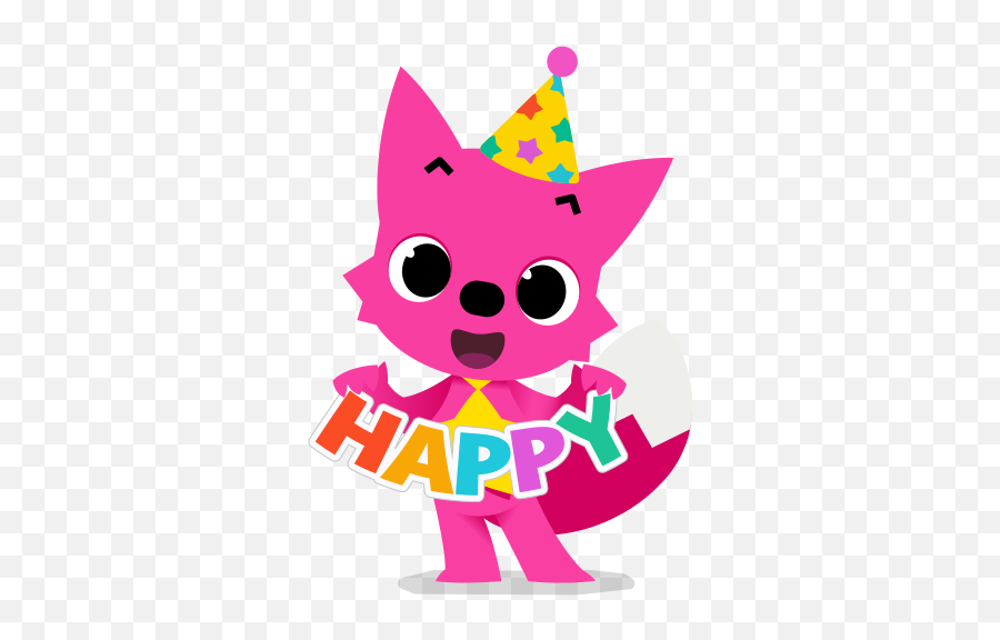 Pinkfong Art Clip Art - Baby Shark Clip Art For Birthday Emoji,Baby Shark Clipart