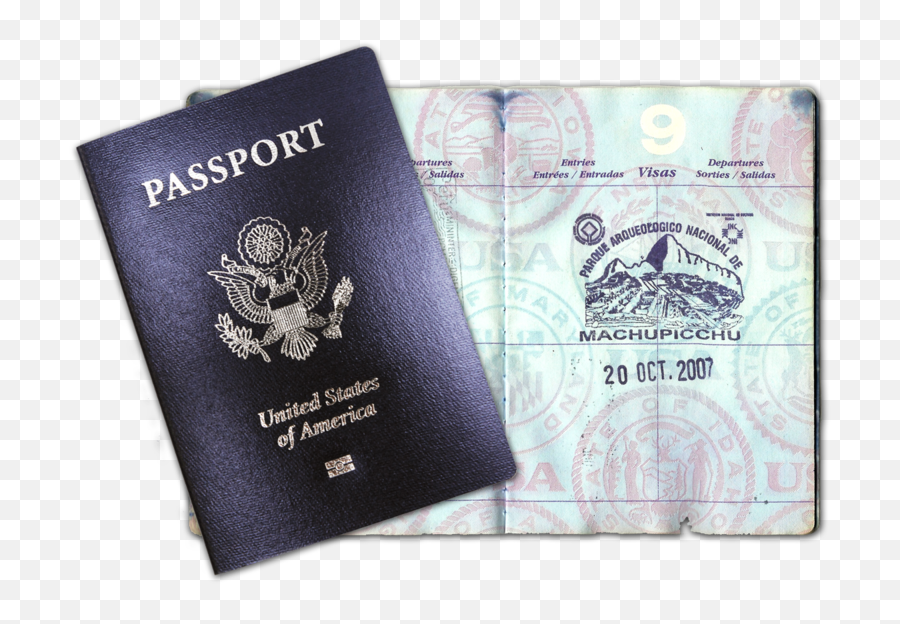 Passport Png Download Png Image With - Usa Fake Visa Passport Emoji,Passports Clipart