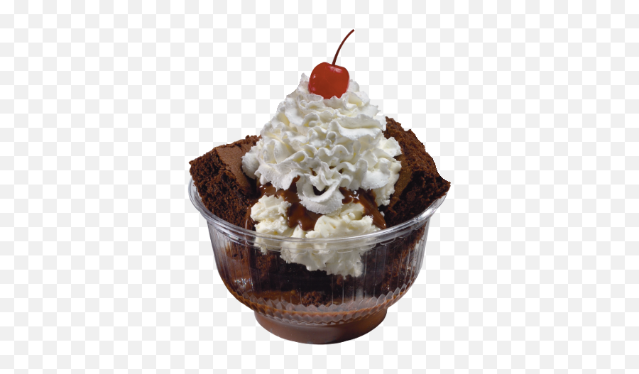 Grandmau0027s Brownie Sundae U2013 June Dairy 1897488 - Png Images Chocolate Cup Ice Cream Png Emoji,Ice Cream Sundae Png