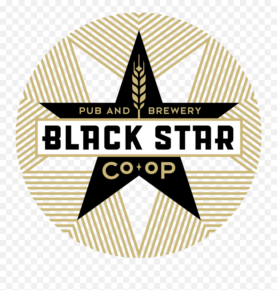 Black Star Logo - Black Star Co Op Pub And Brewery Black Star Co Op Pub And Brewery Emoji,Black Stars Png