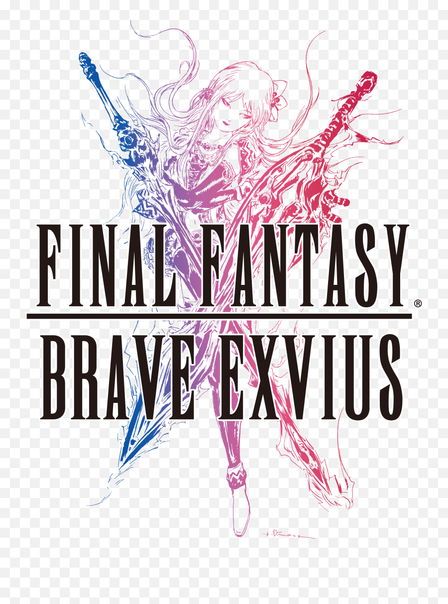 War Of The Visions Brave Exvius Presscon Play Without Apology Emoji,Final Fantasy 1 Logo