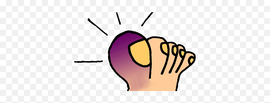 Everyday With Dan Purple Toe Emoji,Toe Clipart