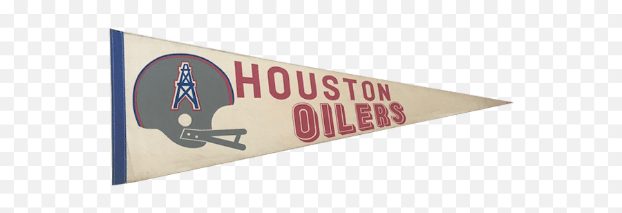 Houston Oilers Felt Football - Language Emoji,Houston Oilers Logo