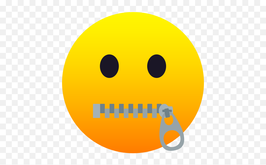 Emoji Face To Mouth Zipper Hush Silence Wprock,Zzz Emoji Png