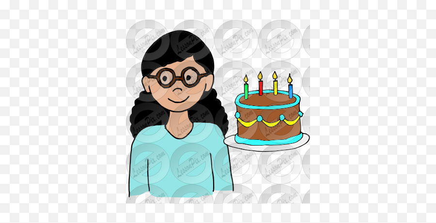 I Like Birthday Cake Picture For Classroom Therapy Use Emoji,Birthday Cake Clipart Png