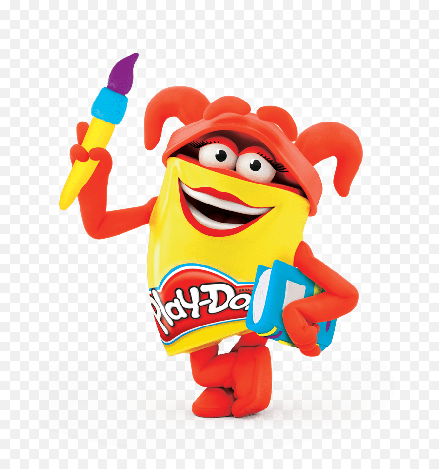 Play Doh Mascot Png Clipart - Play Doh Png Emoji,Play Doh Logo