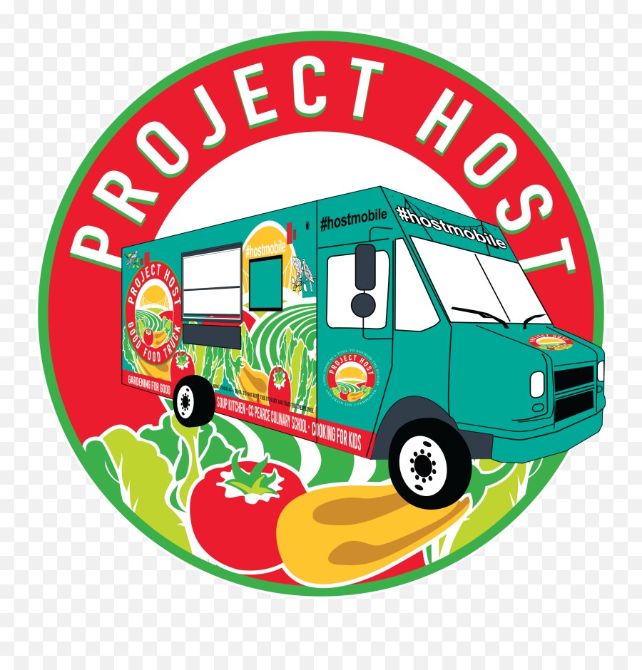 Hostmobile Project Host Emoji,Food Truck Logo