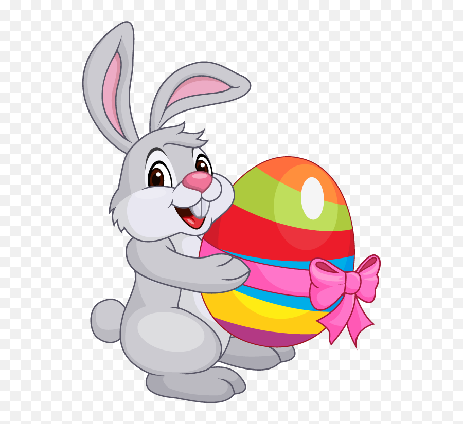 Png Easter Bunny - Easter Bunny Transparent Background Emoji,Easter Bunny Png