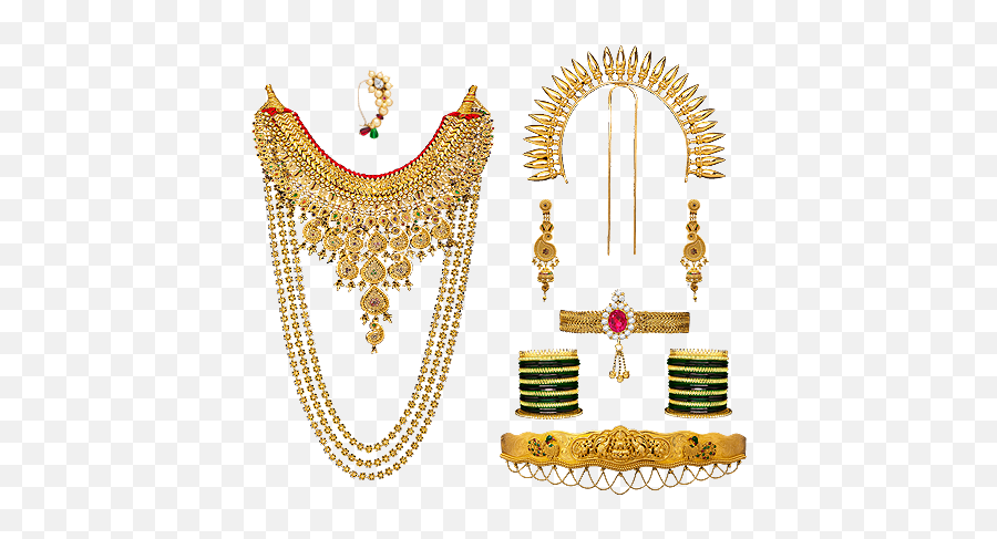Download Hd Png Jewellers Online - Traditional Maharashtrian Bride Jewellery Emoji,Png Jewellers