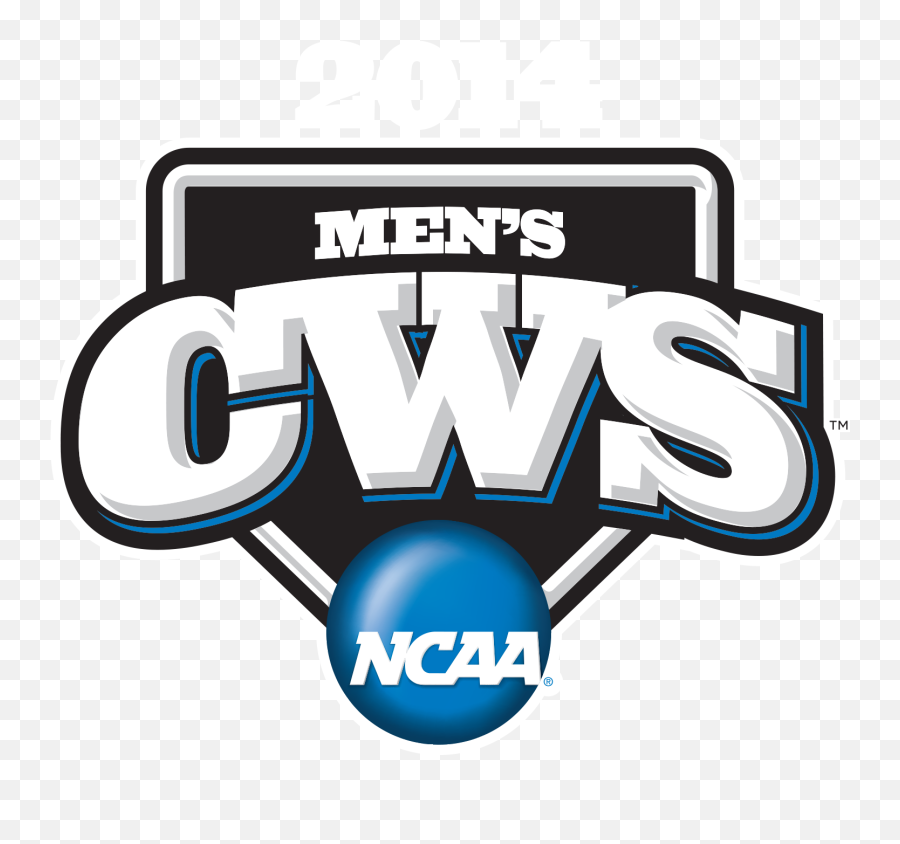 College World Series Baseball Logo Png - Ncaa Mens Cws Logo Emoji,World Series Logo