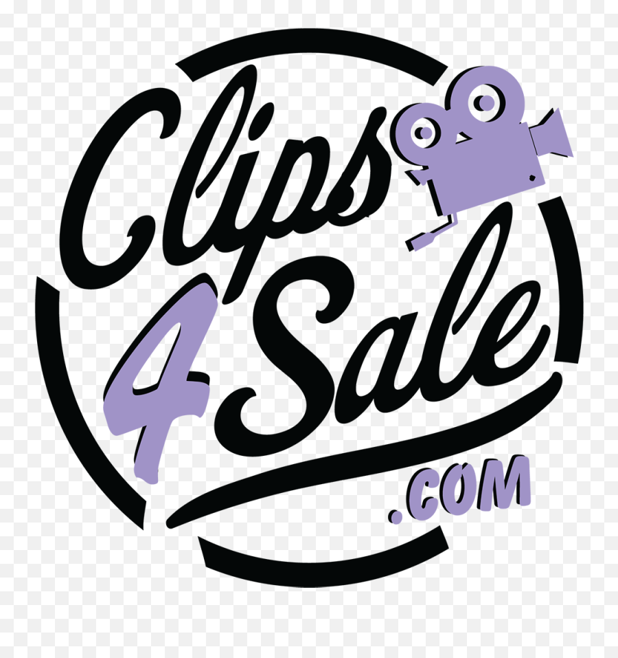 Clips4sale Logo 2019 - Dot Emoji,Sale Logo