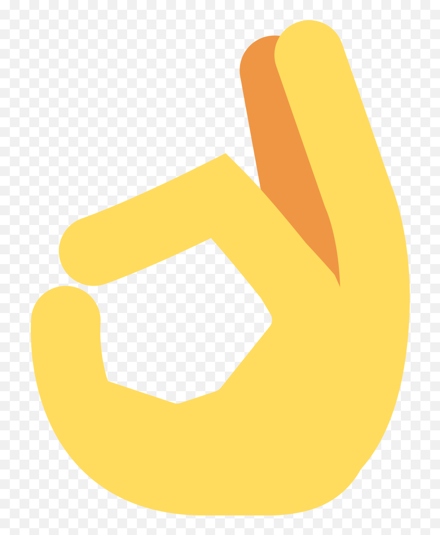 Ok Hand Emoji - Transparent Discord Ok Hand,Ok Hand Emoji Png